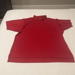 Men’s 3XL adidas red polo shirt